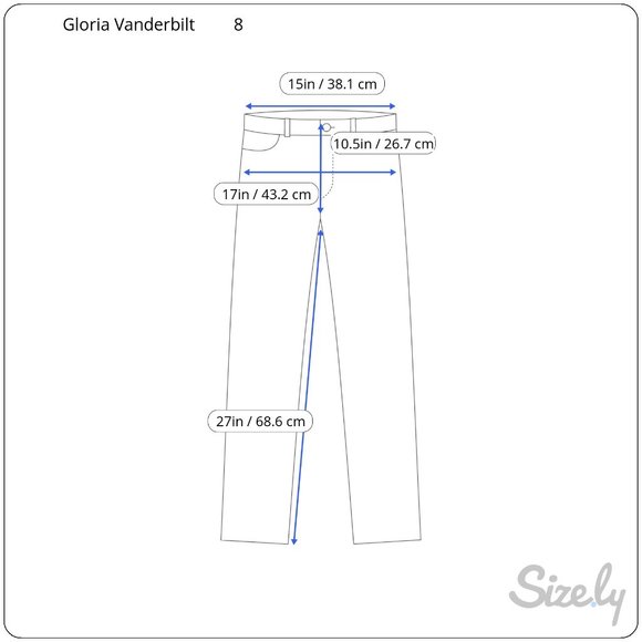 Gloria Vanderbilt Womens Beige Amanda Jeans Size 8 Stretch Straight Leg - Picture 6 of 7